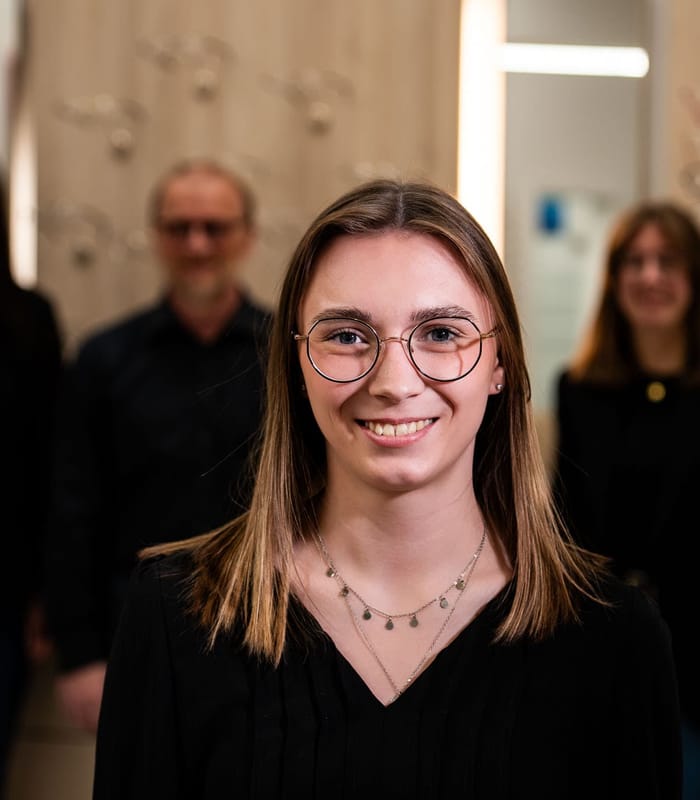 Eileen Bartusek, Augenoptikerin bei Die Brille Dömer